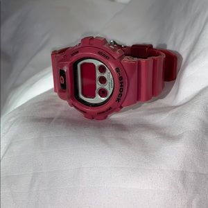Used Casio Unisex Pink G-Shock Watch DW6900PL-4